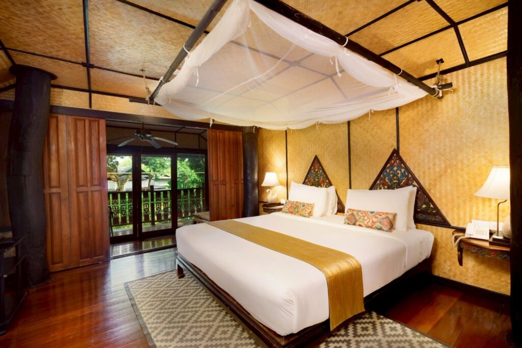 Lakeview Deluxe with Balcony Lampang Lanna Riverside Resort