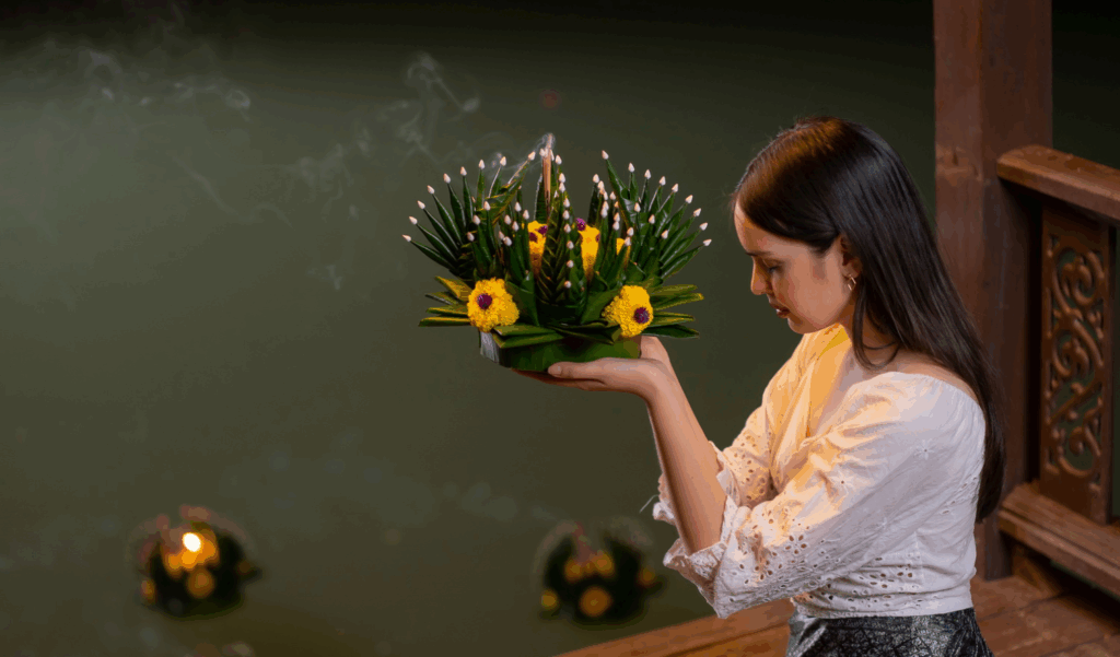 “A Lantern of Serenity — Celebrating Loy Krathong in Lampang”